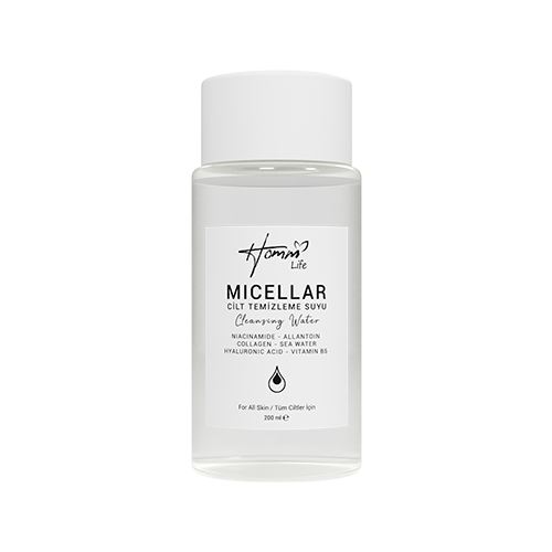HOMM LIFE MICELLAR CİLT TEMİZLEME SUYU 200 ml