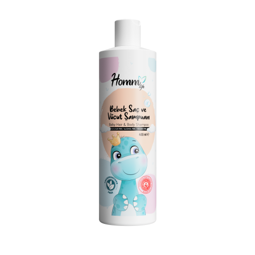 HOMM LIFE BEBEK SAÇ VE VÜCUT ŞAMPUANI 400 ML