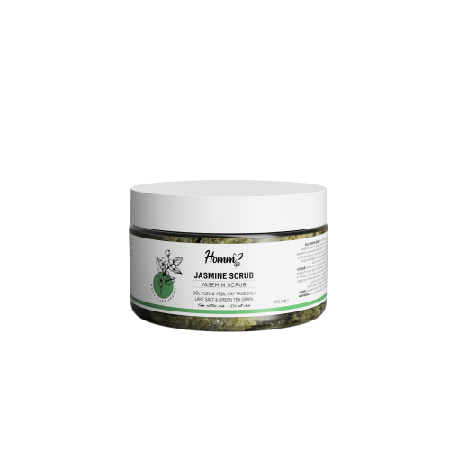 HOMM LIFE YASEMİNLİ YEŞİL ÇAYLI BİTKİ TANECİKLİ SCRUB 250 ML