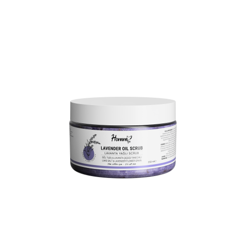 HOMM LIFE LAVANTA YAĞLI BİTKİ TANECİKLİ SCRUB 250 ML