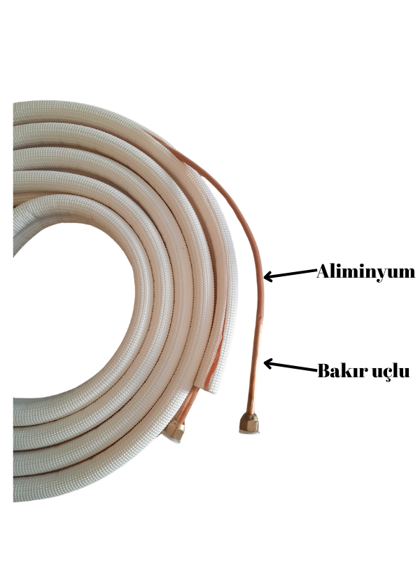 Klima Montaj Kiti Bağlantı Borusu 1/4-3/8  10M