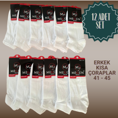 DİKİŞSİZ ERKEK ÇORAP 12 Lİ 41-44