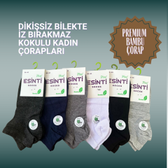 BAMBU KADIN RENKLİ ÇORAP 36-40