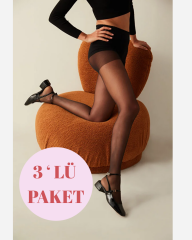 PENTİ SİYAH KÜLOTLU ÇORAP 15 DEN