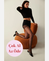 PENTİ SİYAH KÜLOTLU ÇORAP 15 DEN