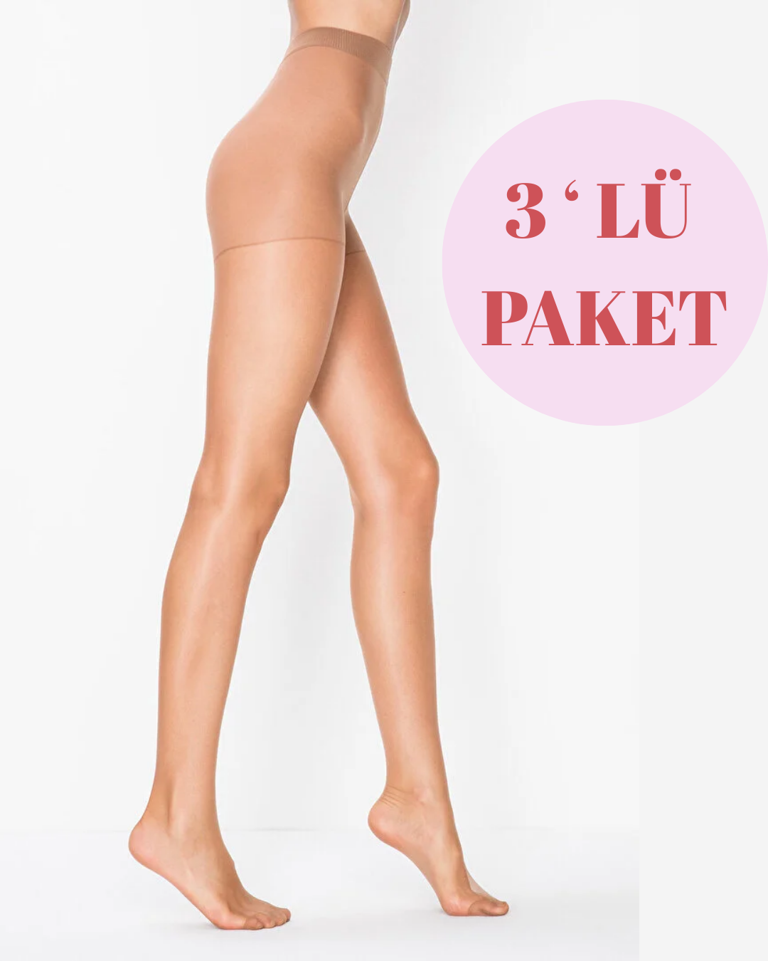 PENTİ TEN RENGİ PARLAK KÜLOTLU ÇORAP 15 DEN